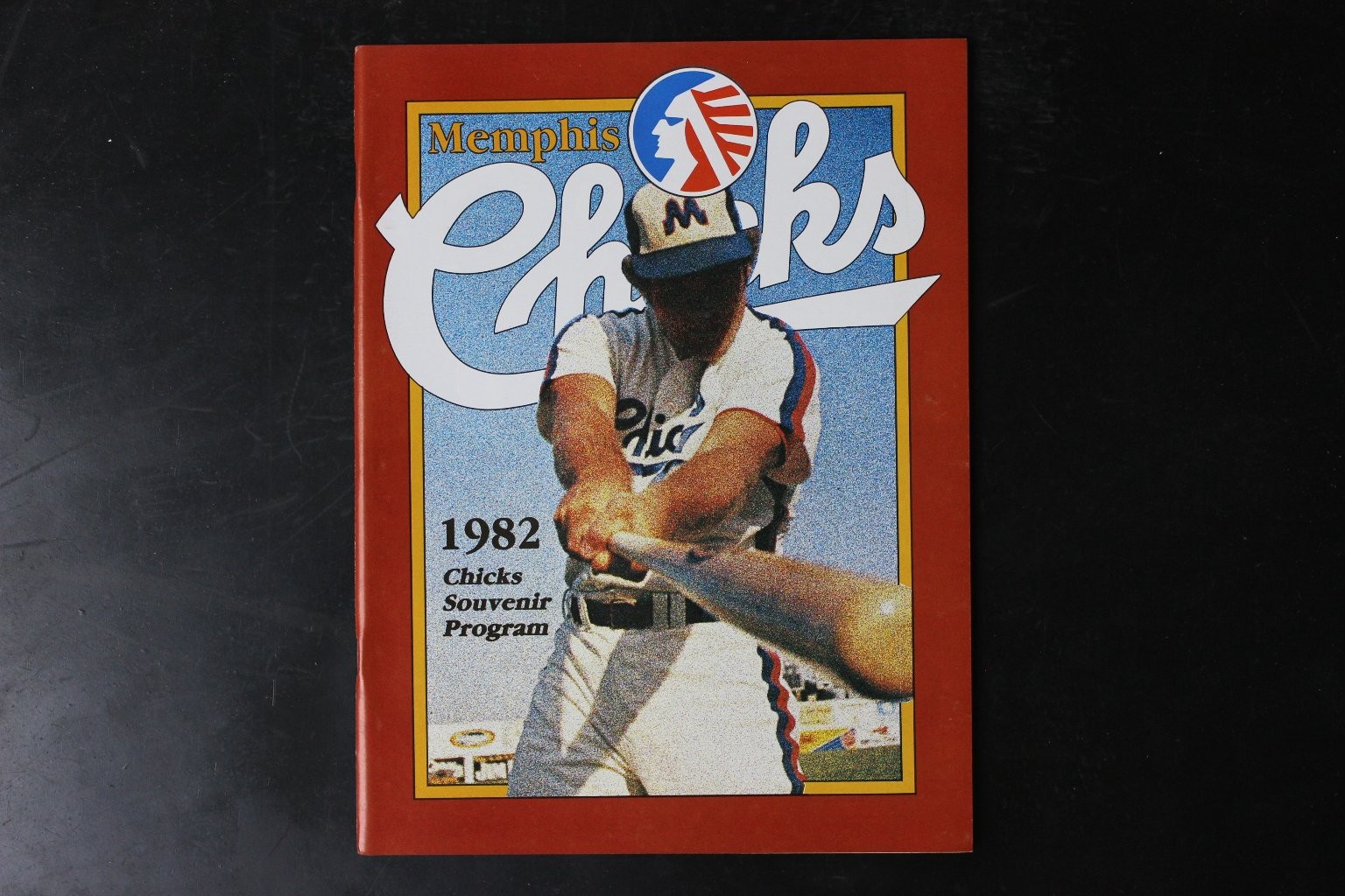 Memphis Chicks 1982 Souvenir Program Baseball Magazine Vintage