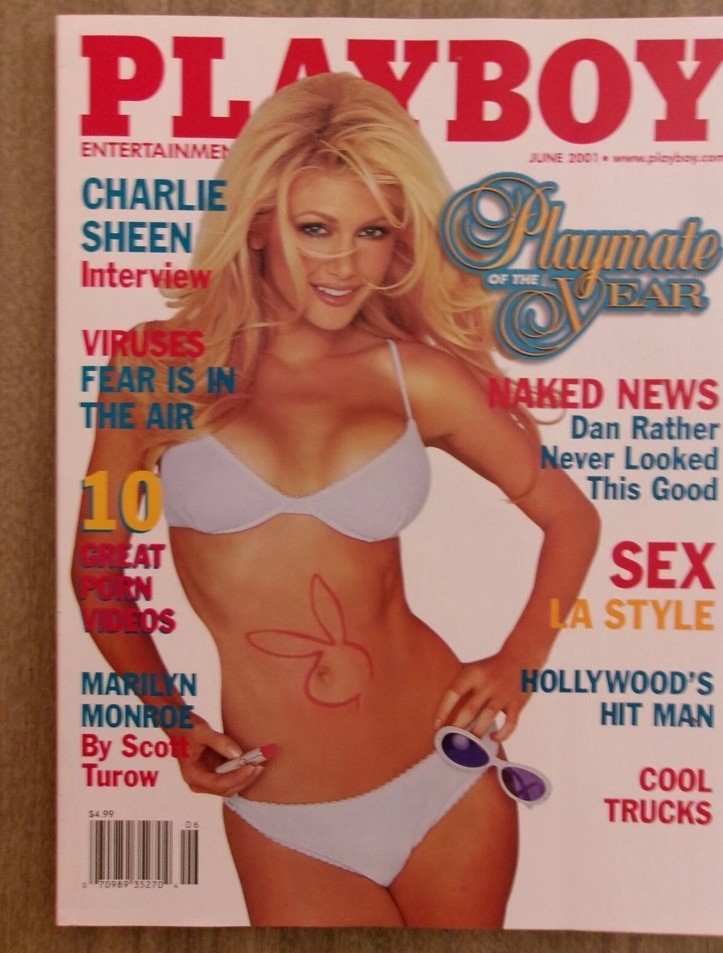 Playboy June 2001 New Sealed Charlie Sheen Interview