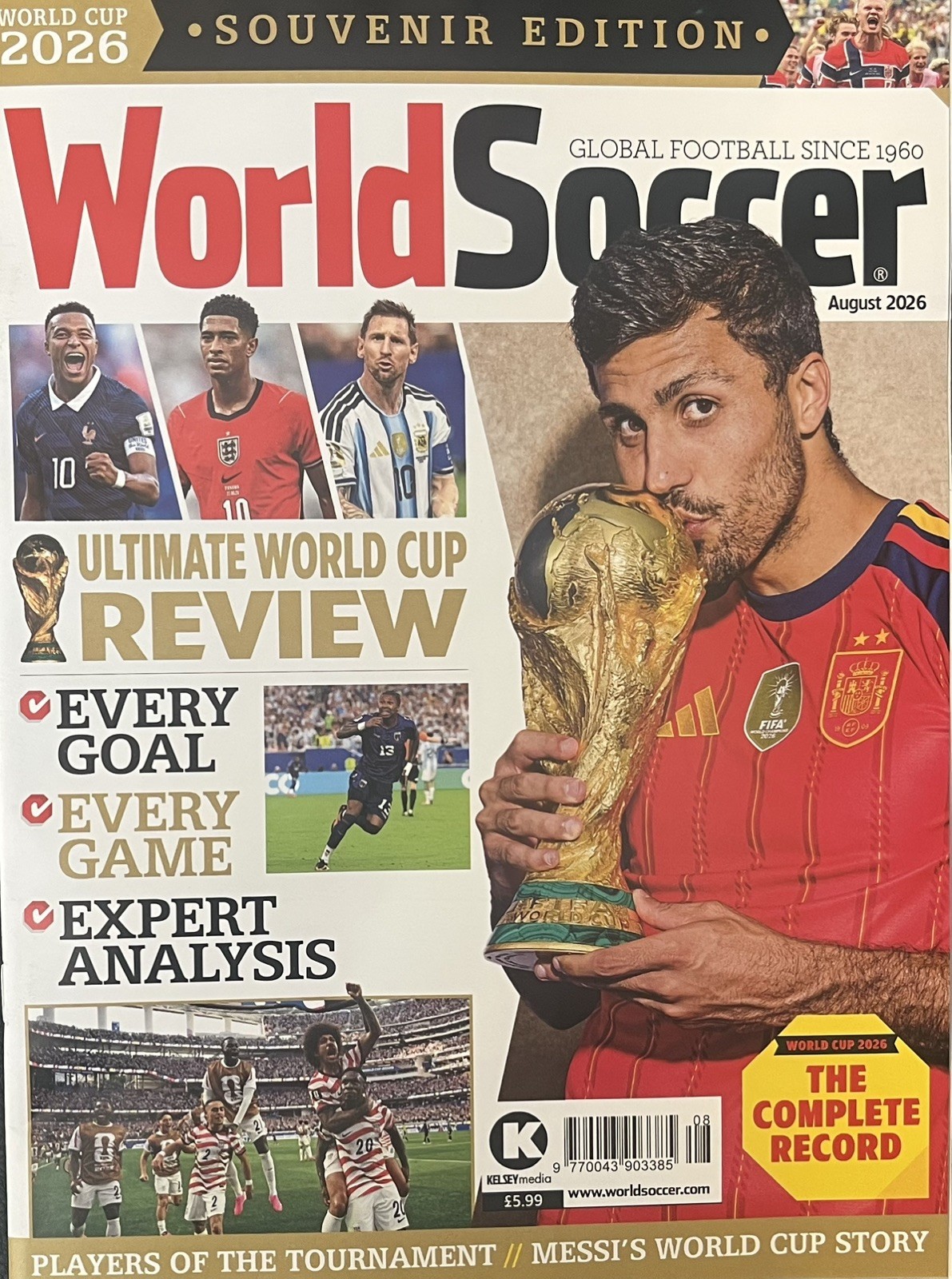 WORLD SOCCER MAGAZINE ISSUE AUGUST 2026