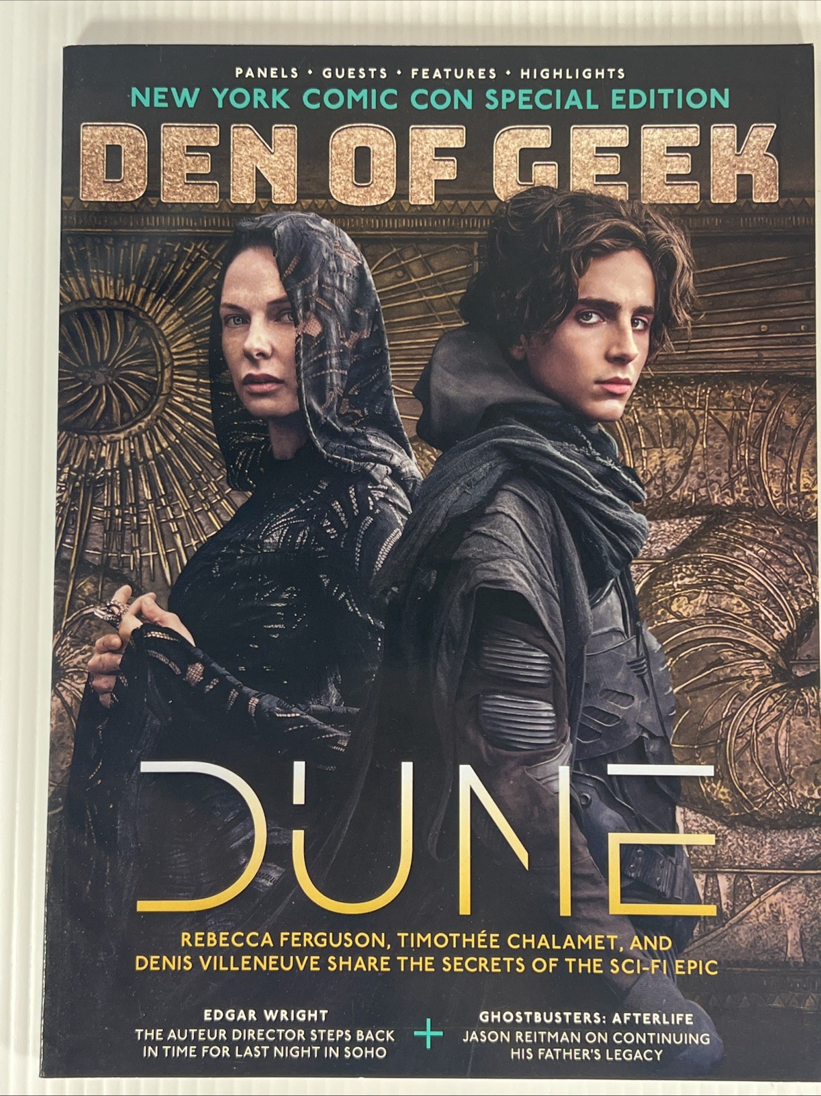 Den of Geek Magazine Sci-Fi Dune Issue 3 NYCC 2021 Special Program Exclusive