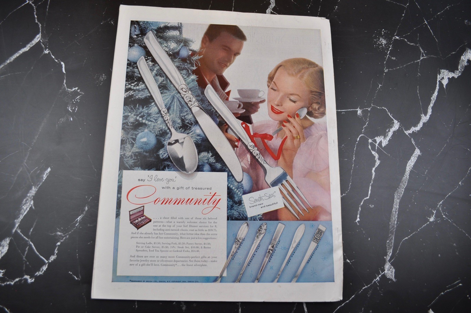 Vintage Woman’s Home Companion Magazine December 1954