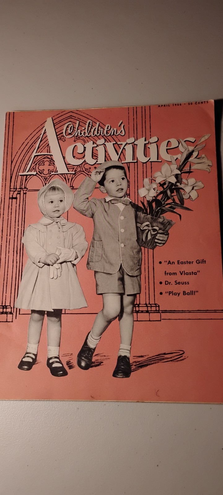 1955 April Vintage Children’s Activities Magazine