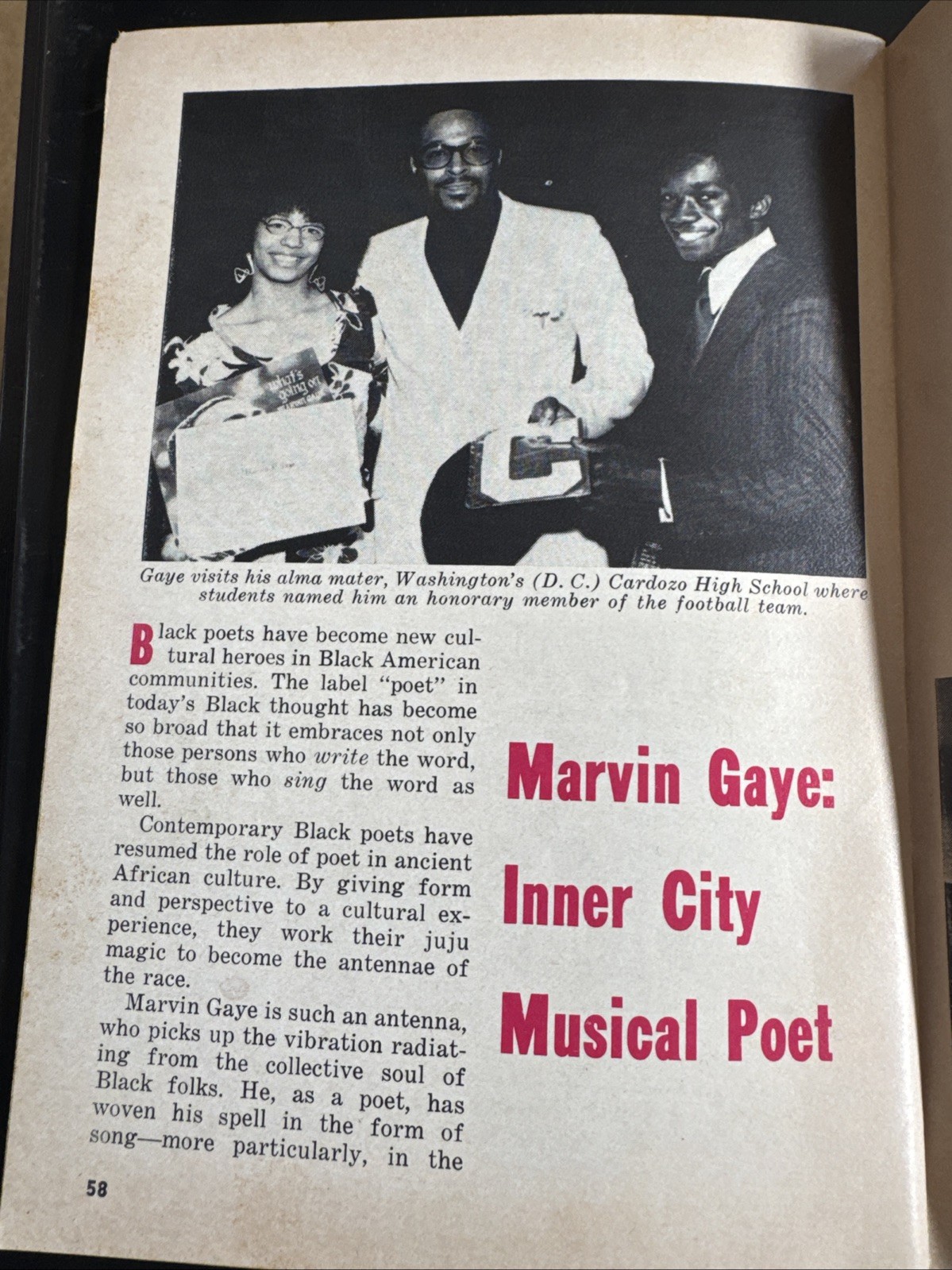 Marvin Gaye 1973, 1993 JET Magazine Lot of 2 Tragic Death, Daughter Nona Gaye