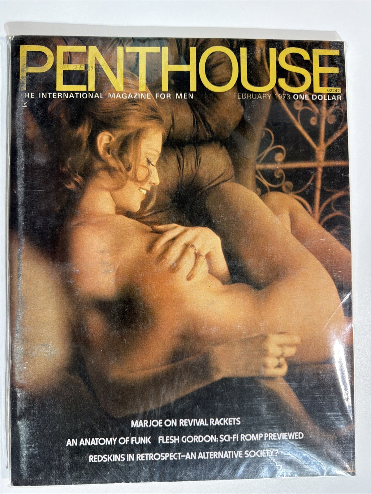 Penthouse Magazine February 1973 Vintage Lifestyle Entertainment Men Women