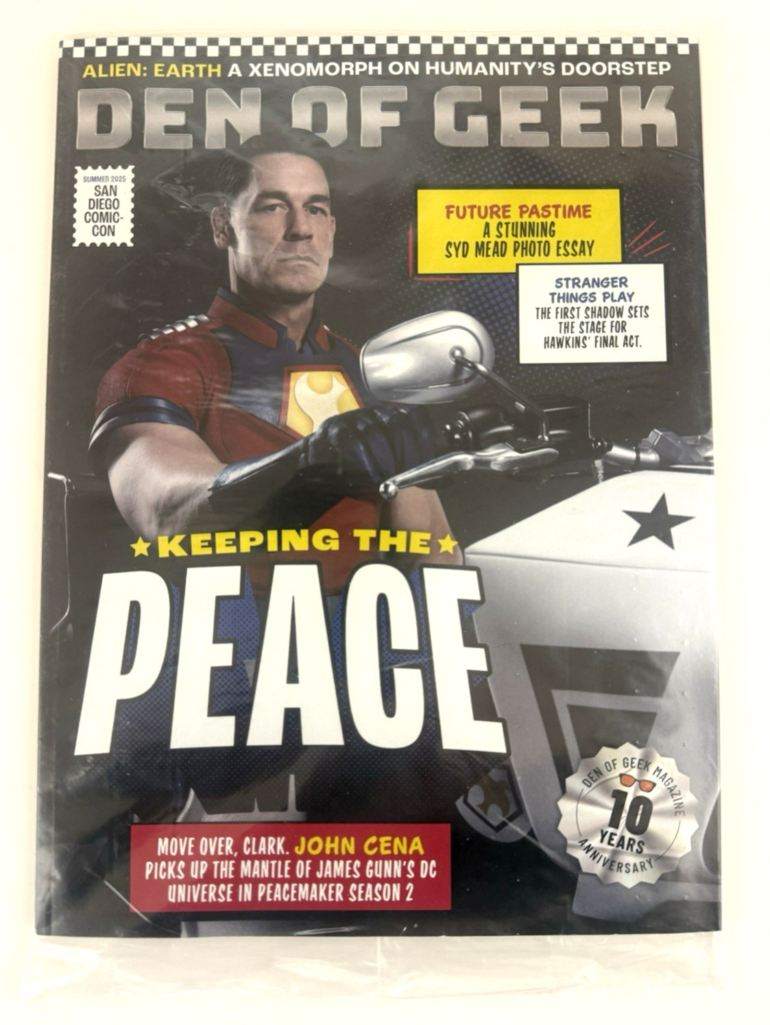 Den Of Geek~John Cena~Keeping The Peace~Issue 18 Magazine~Summer 2025~Sealed