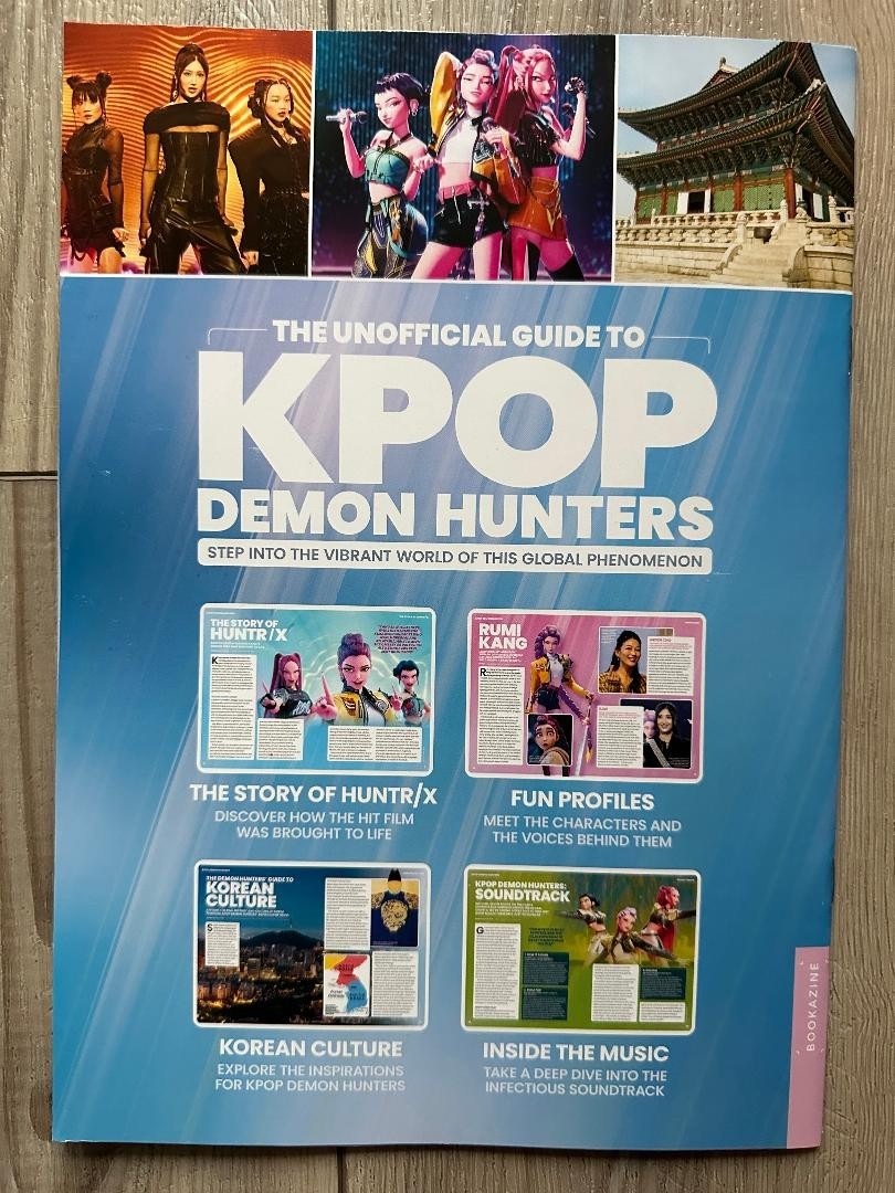 2025 SFX Movie Magazine Presents K-POP DEMON HUNTERS Unofficial GUIDE Trivia NEW