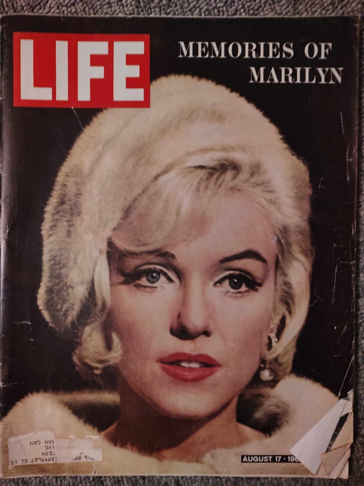 Marilyn Monroe Life Magazine June 1962 Skinny Dip Last Film Before Death Aug 4