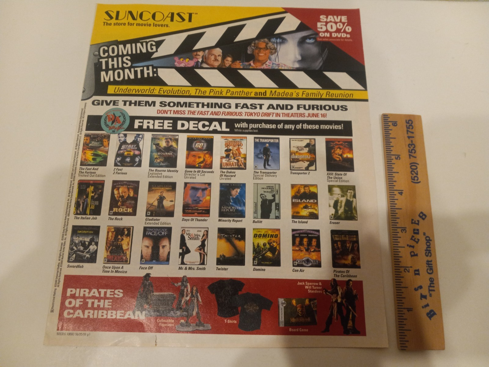 Suncoast Motion Picture Company-June 2006 -8 pages-including front cover & back