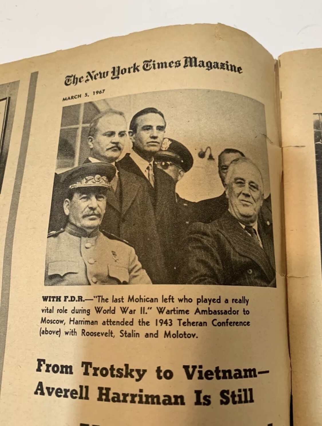 The New York Times Magazine MARCH 5 1967 Ambassador at Large
