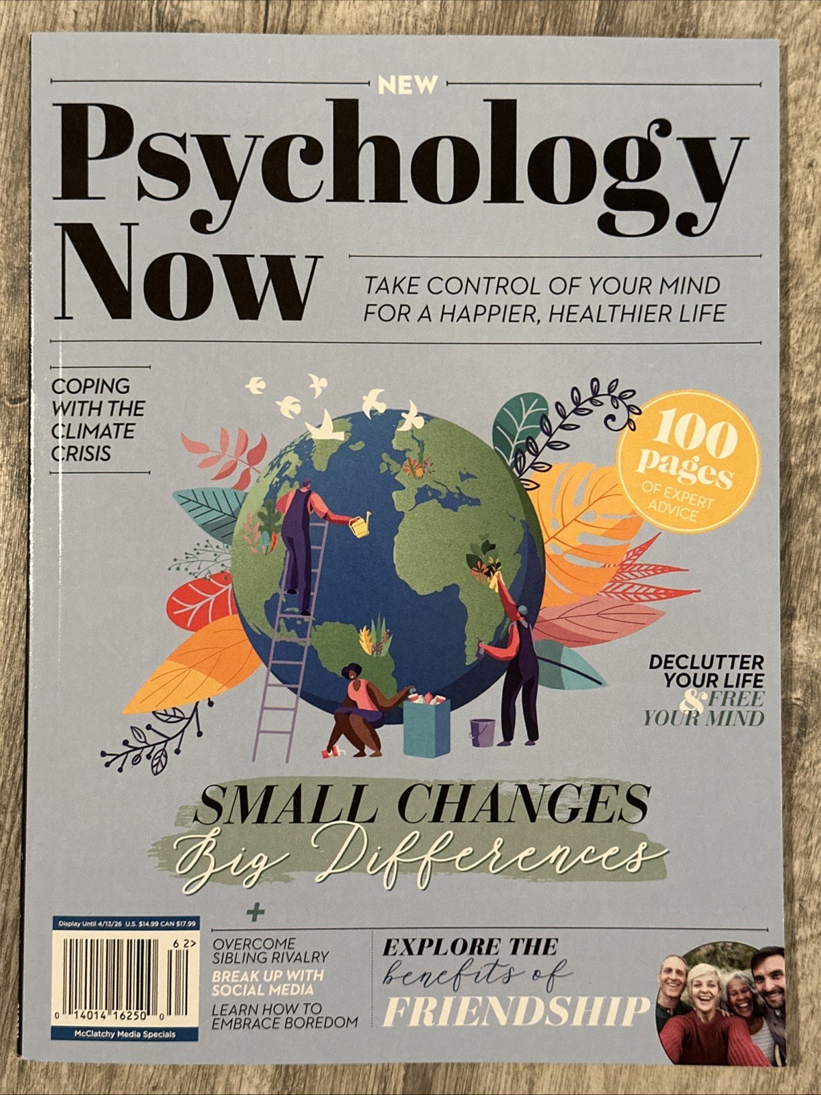 Psychology Now Magazine 2026 Small Changes Big Difference