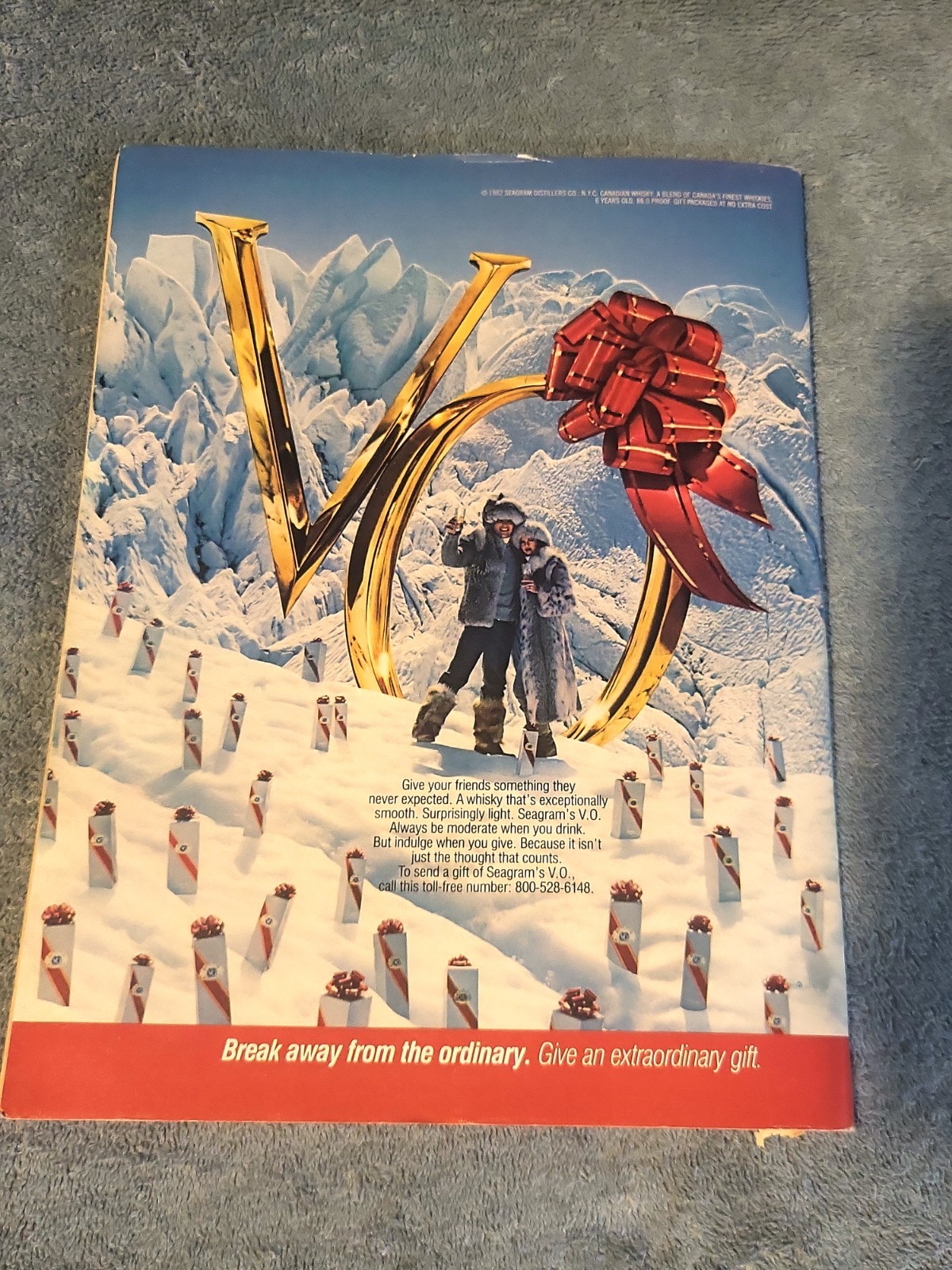 The Ring Magazine December 19872 Tony Ayala Cover Newsstand Ed. VINTAGE FINE+