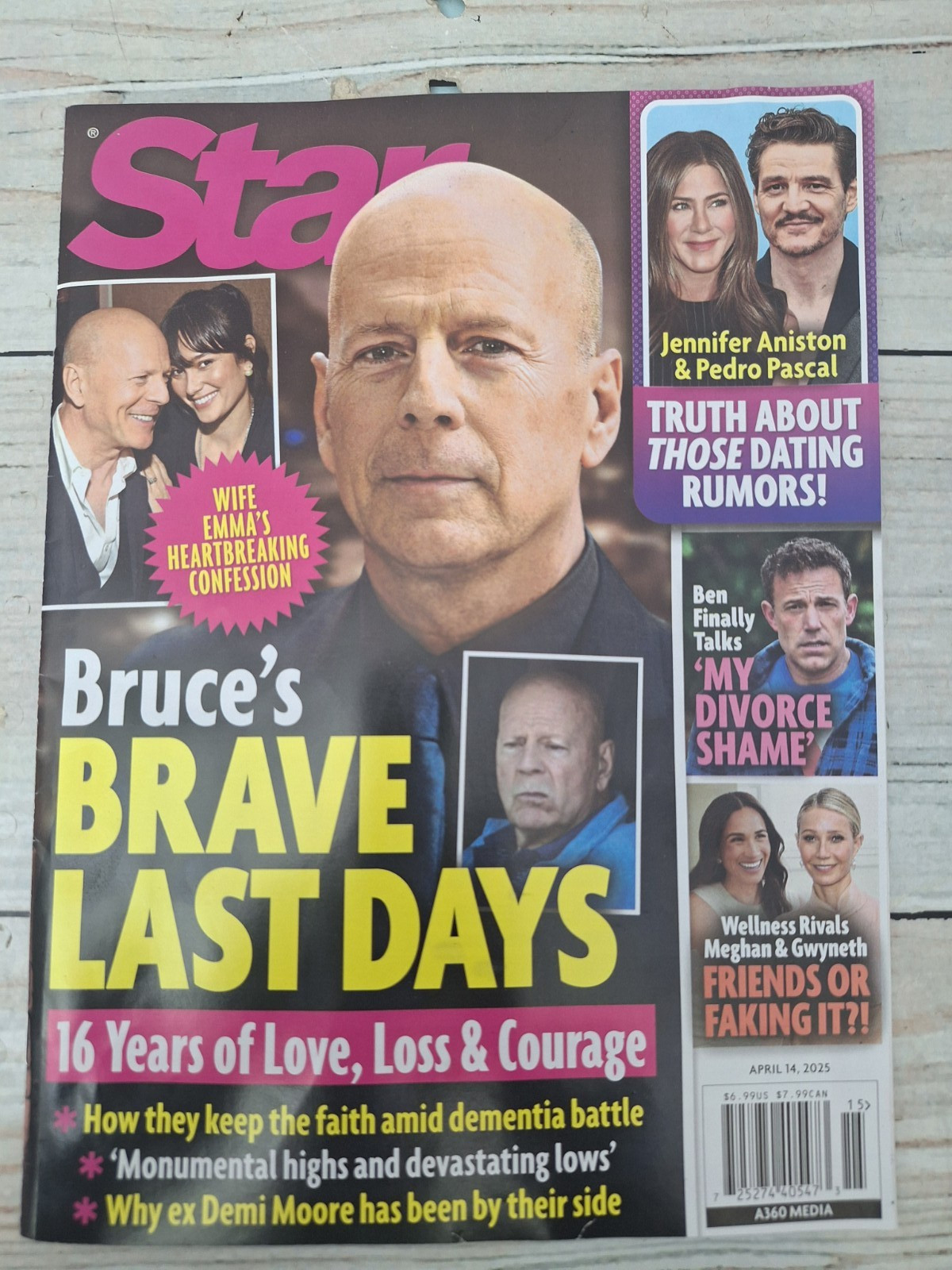 Star April 14, 2025 Magazine Bruce’s Brave Last Days Ben Divorce Meghan Gwyneth