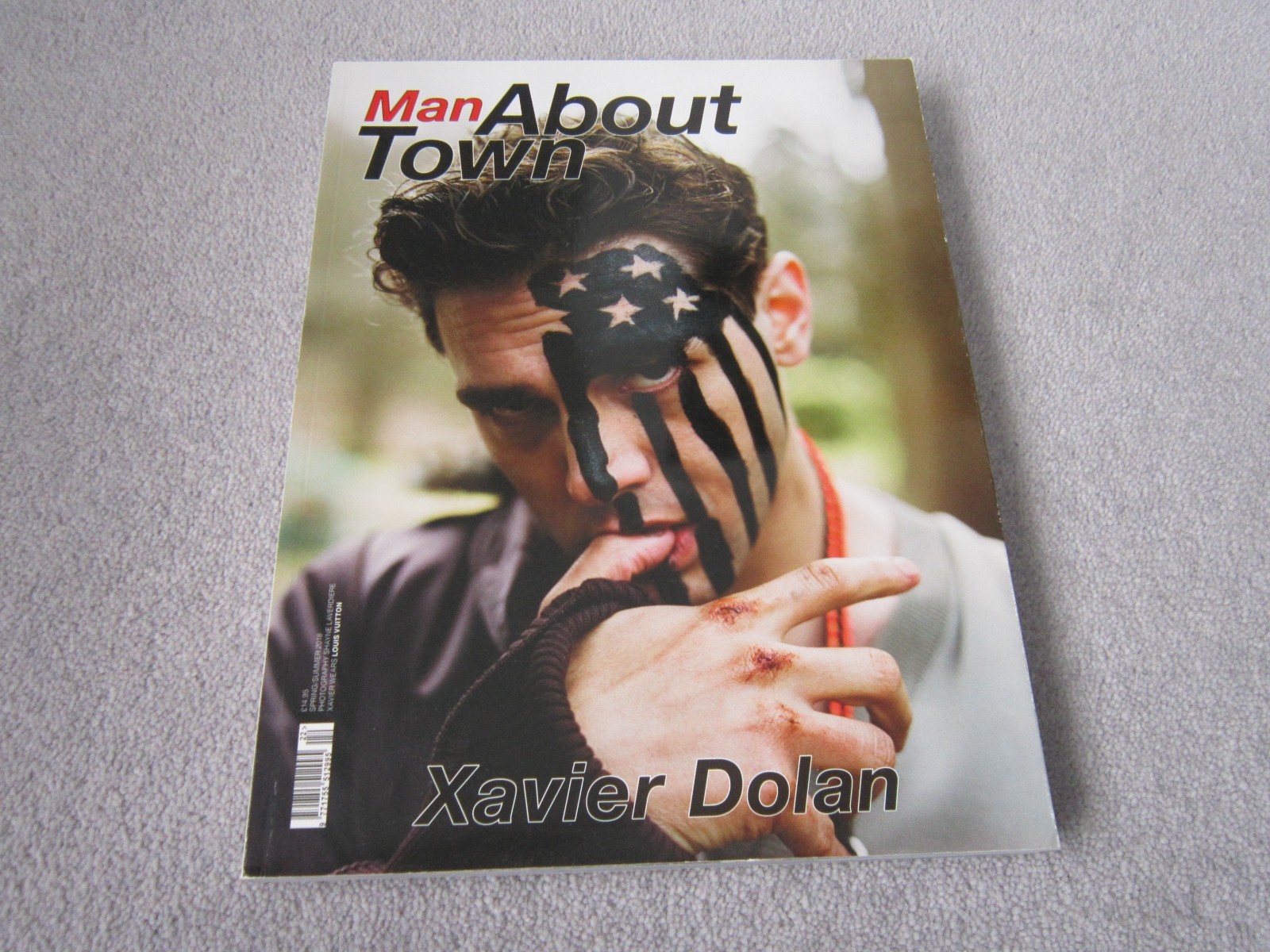 Man about town ,Spring/Summer 2018 Magazine , Xavier Dolan