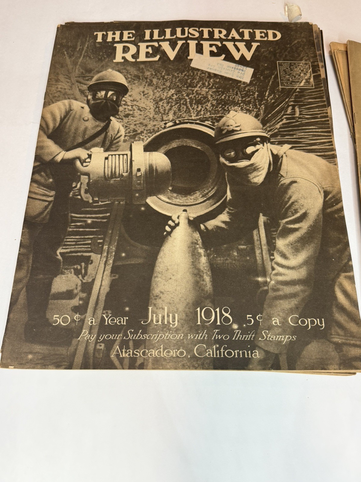 1918 The Illustrated Review Magazine Lot January – December + Free Issues