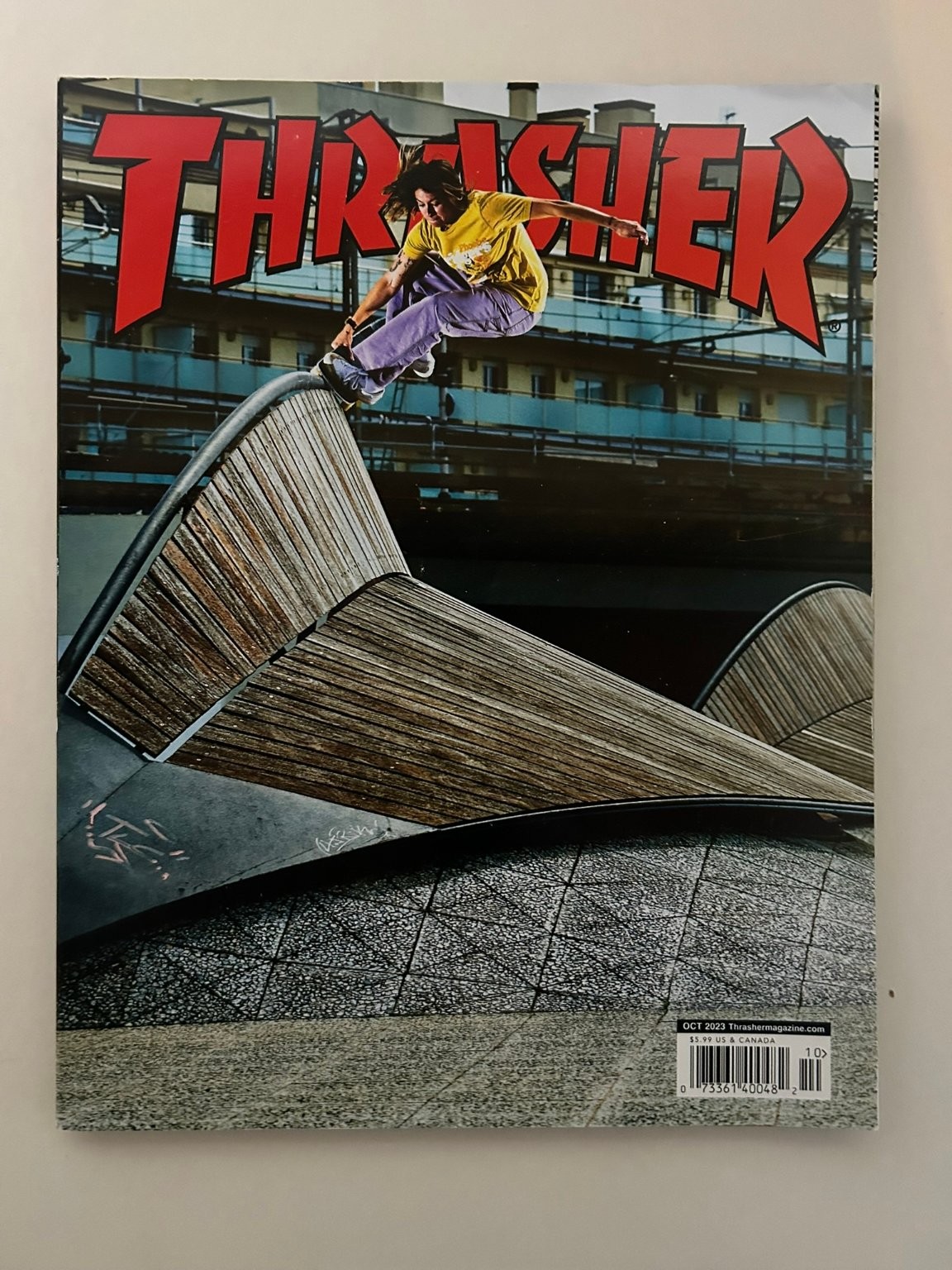 THRASHER Magazine OCT 2023 Skateboard Skateboarding Fabiana Delfino #519