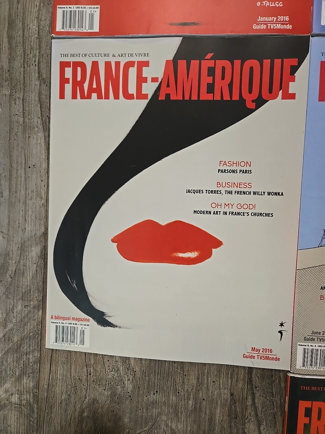 France-Amerique Bilingual 2016 (10) Issues