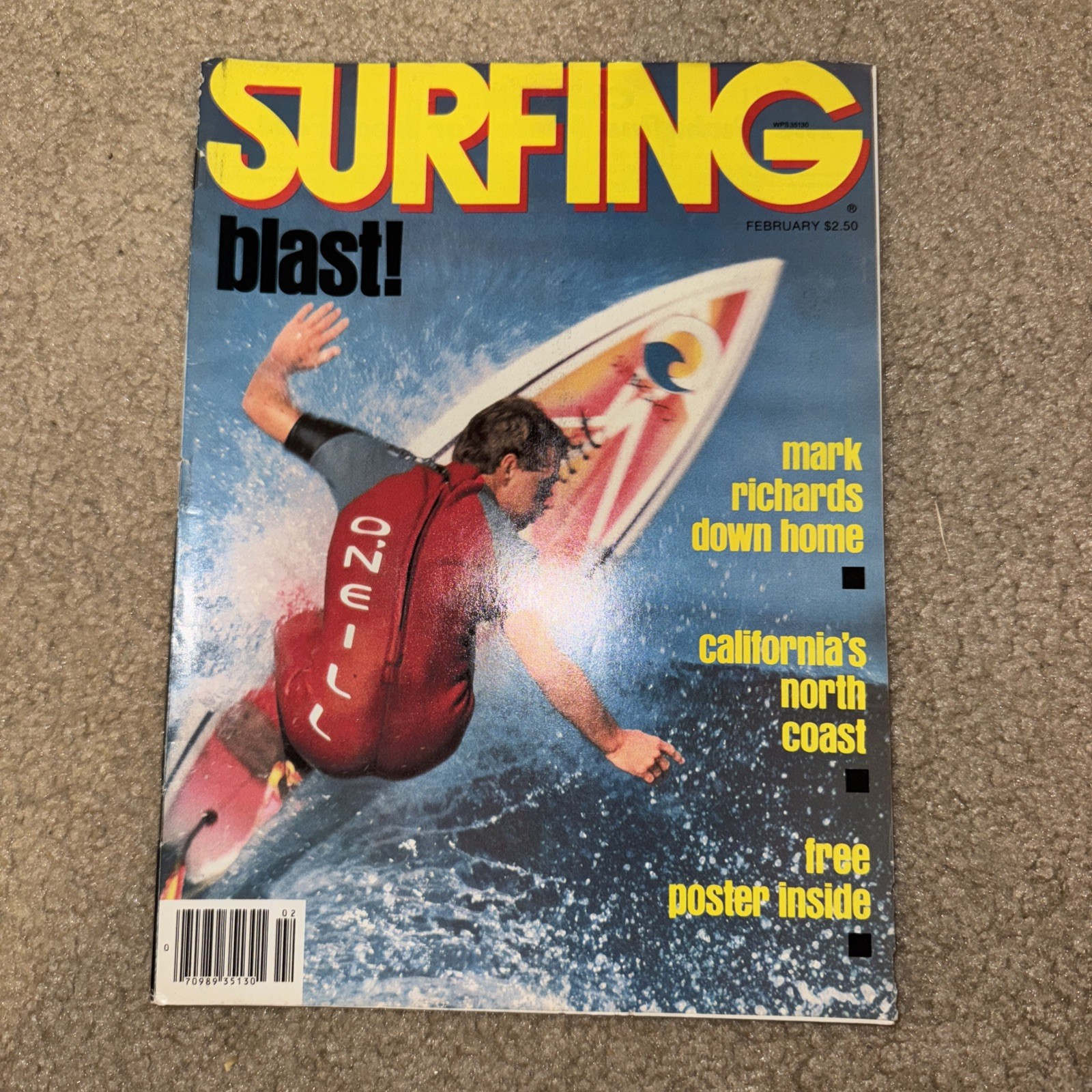 Surfing Magazine February 1983 Mark Richards Rincon Calif North Coast Surfer