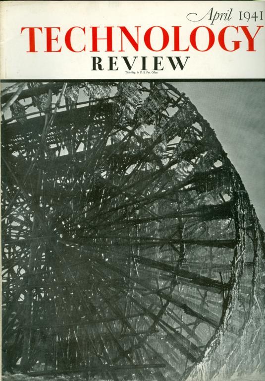 1941 Technology Review Magazine: A Bamboo Water Wheel/Language & Logic/Geometry