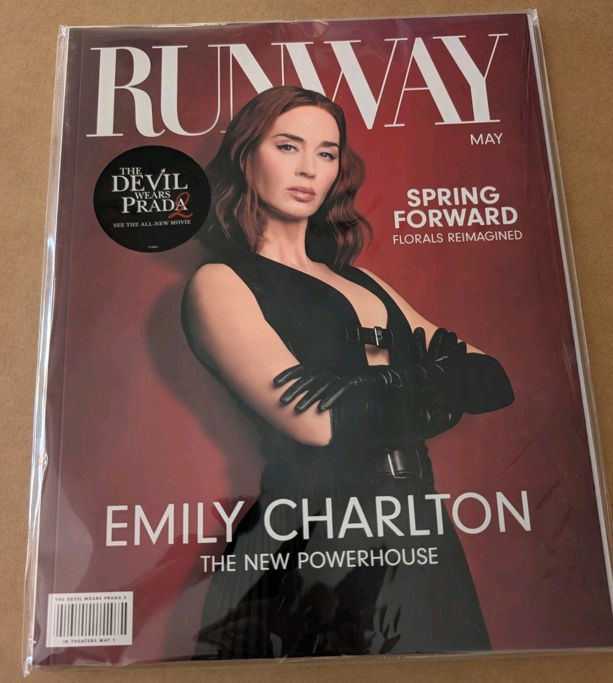 SEALED Devil Wears Prada 2 RUNWAY Magazine Promo Emily Charlton Maybach 2026