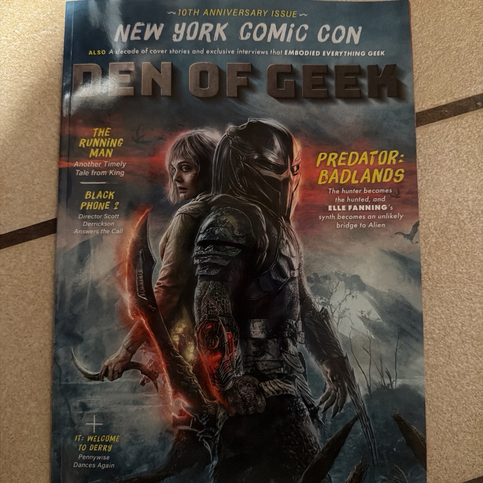 10th Anniversary ISSUE 19 NYCC New York Comic Con Den of Geek Magazine 2025