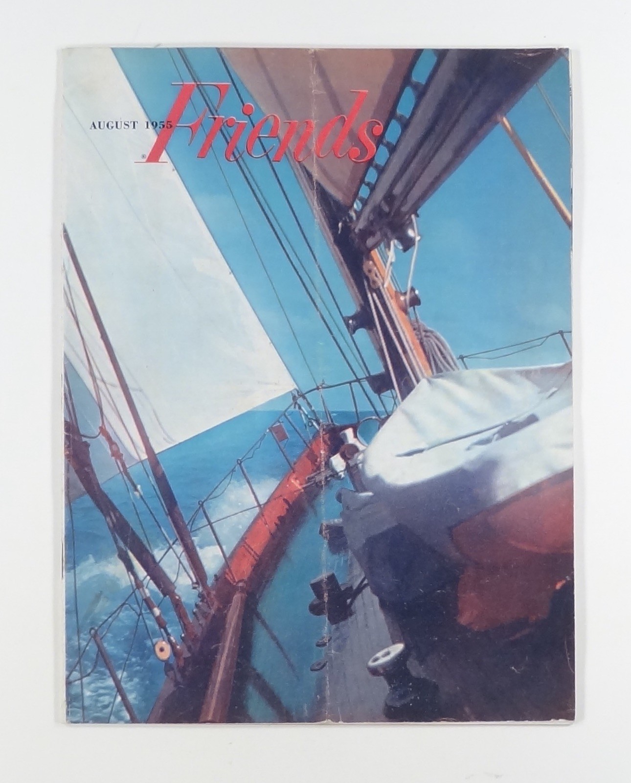 1955 Aug CHEVROLET Friends magazine TRAVEL Sailing BOTANY Chesapeake TRUCK ADS