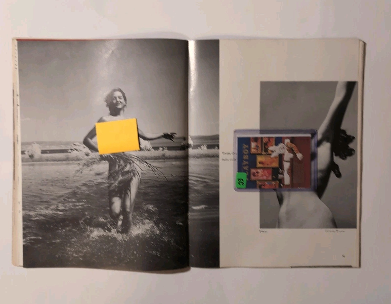 Playboy Magazine January 1954. Bonus centerfold! 8 extra pages of photos! Unique