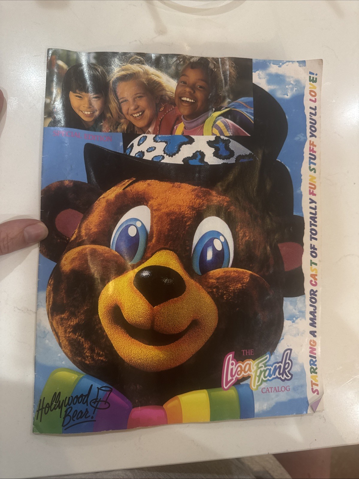 Vintage Lisa Frank magazine/catalog Hollywood Bear Edition Special Edition