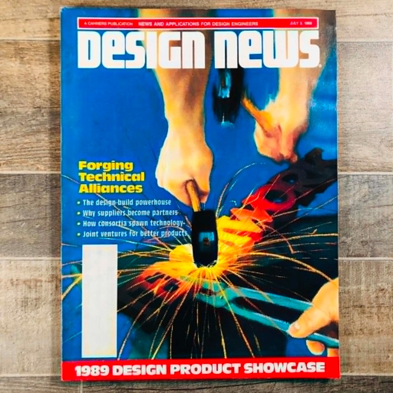 Design News Magazine July 3 1989 Product Showcase Vintage Engineering Tech Retro
