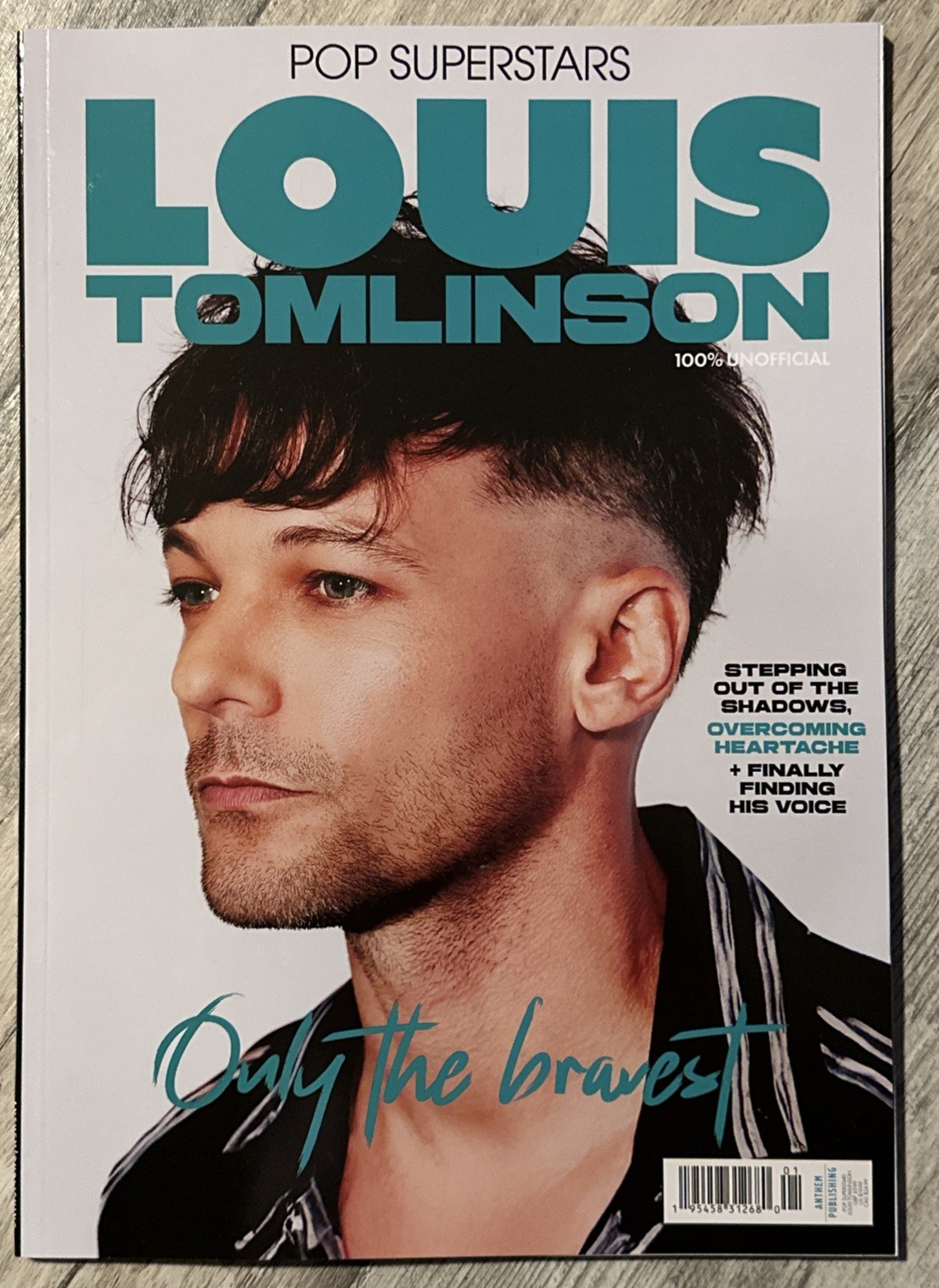 2026 LOUIS TOMLINSON FAN GUIDE Special Edition Magazine ONLY The BRAVEST Shadows