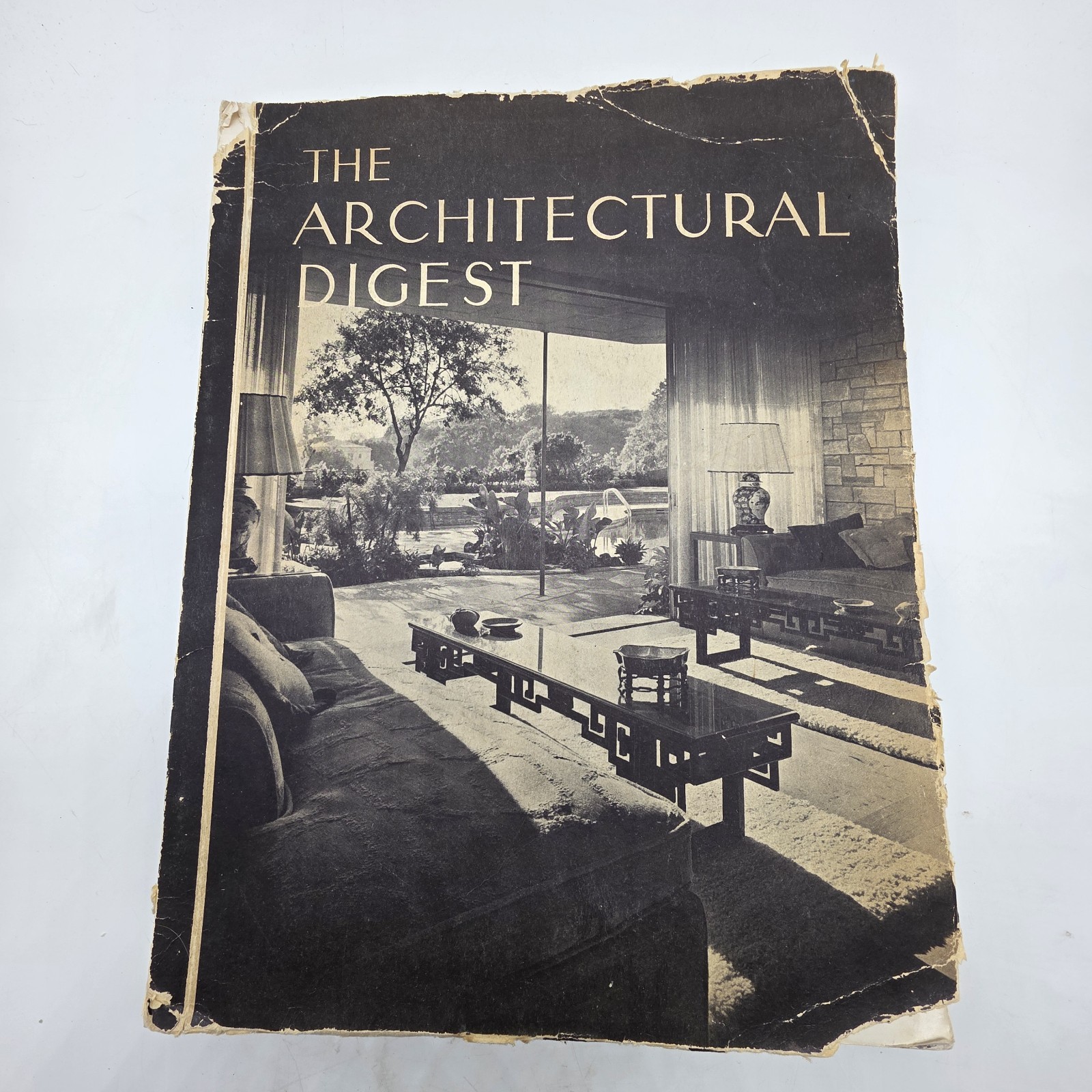 The Architectural Digest January 1950 Vol XII No. 4 MCM INTERIOR DESIGN