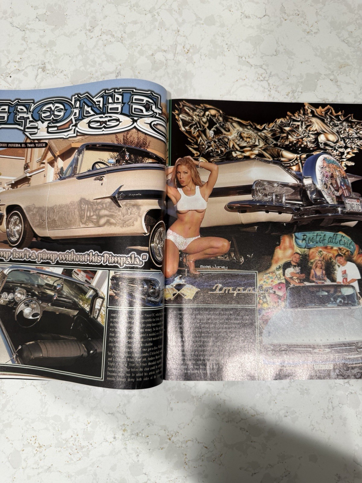 Street Low Lowrider Car Magazine Issue #33