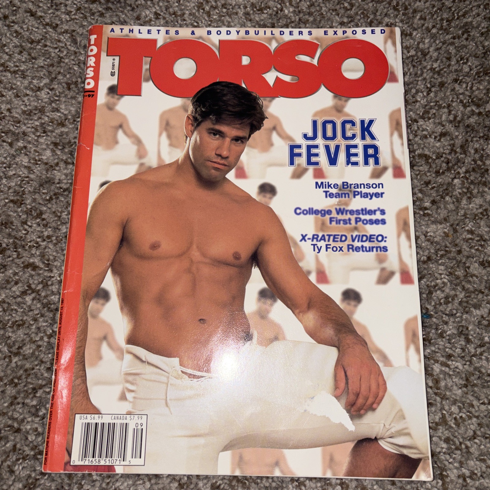 TORSO – Gay Magazine-Jock Fever- September 1997