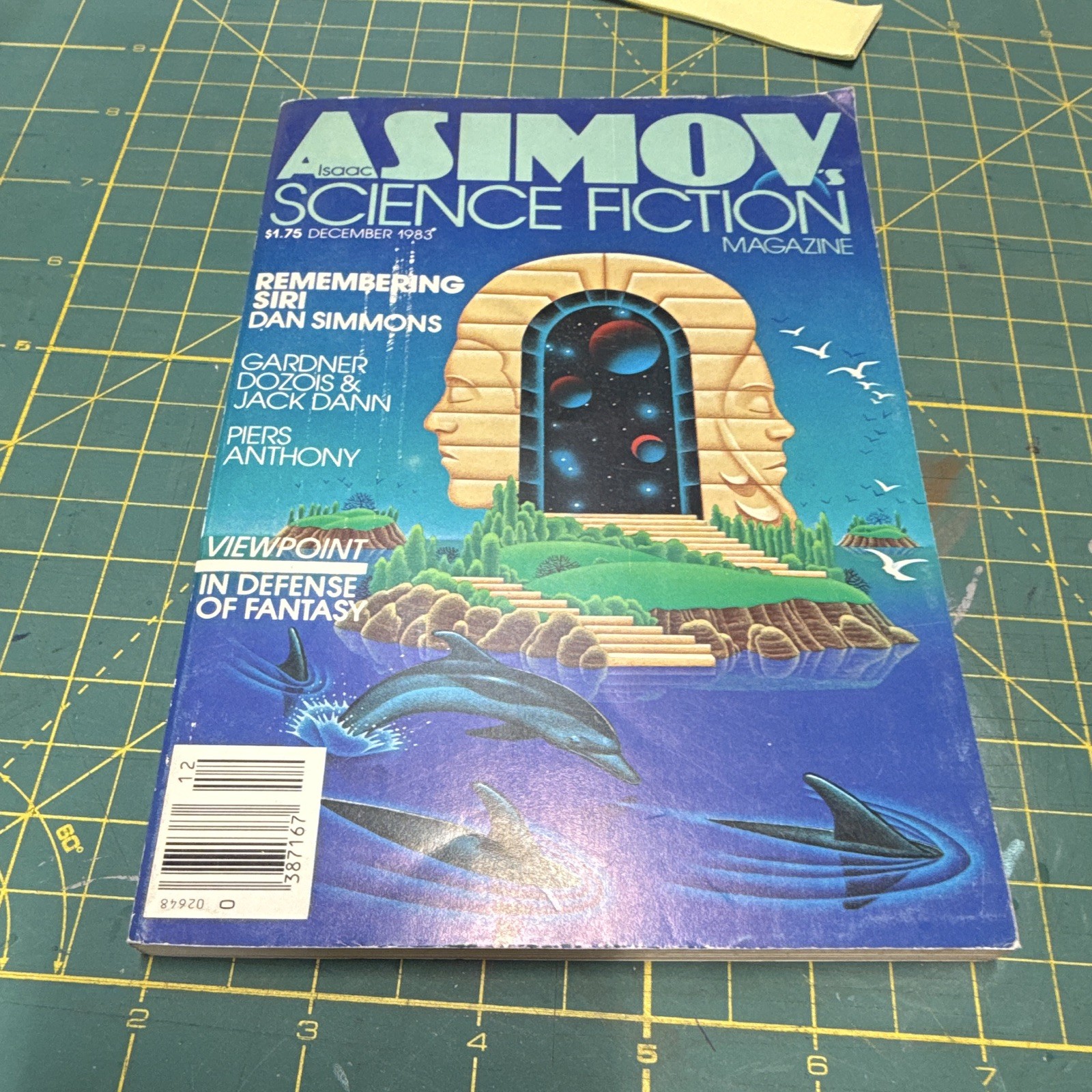 Vtg Isaac Asimov’s Science Fiction Magazine Dec 1983 Issue 2 Illustrated