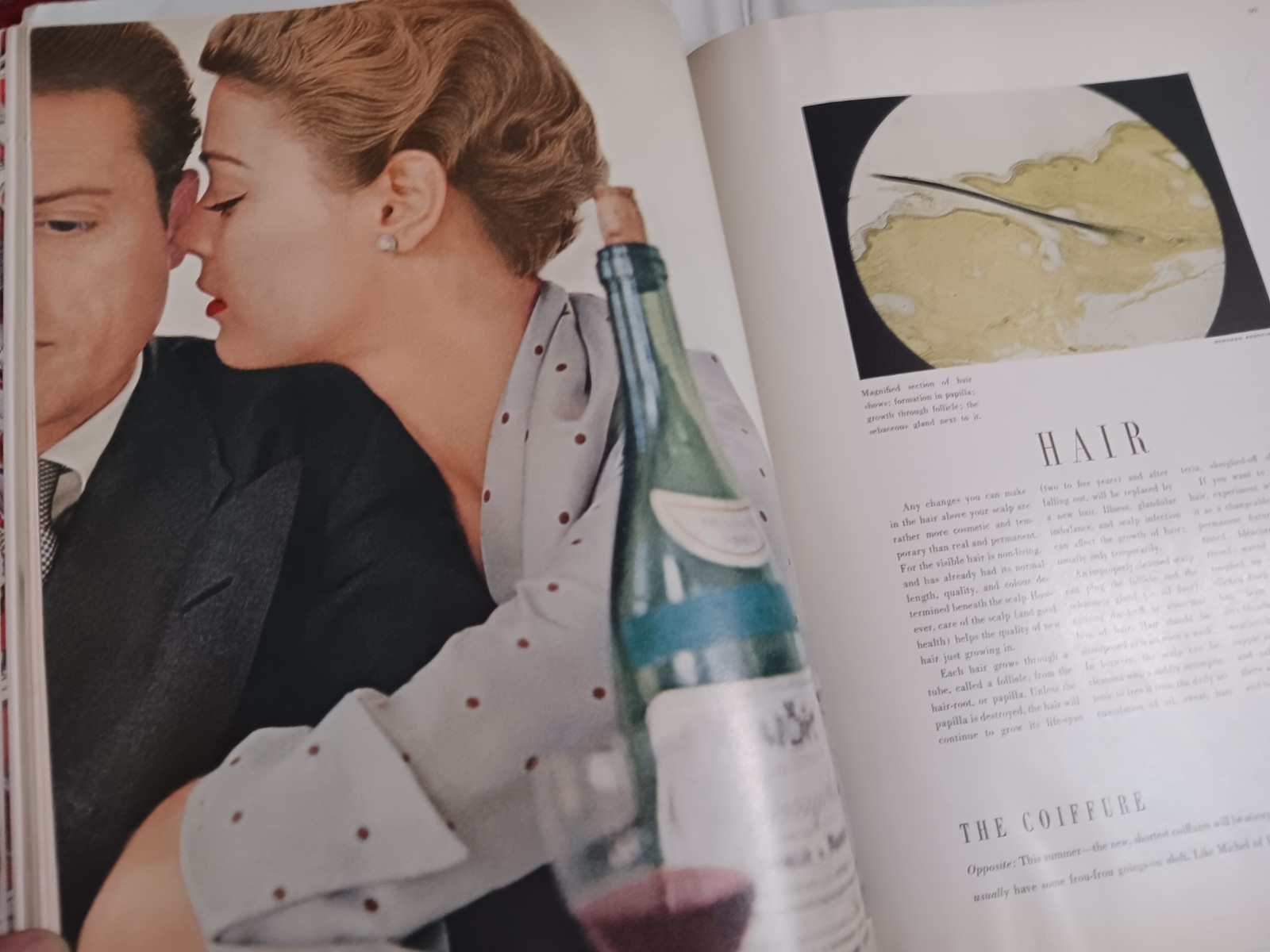 Vogue Magazine May 1949-Beauty Magnified-Young Fashions Lingerie-Blumenfeld
