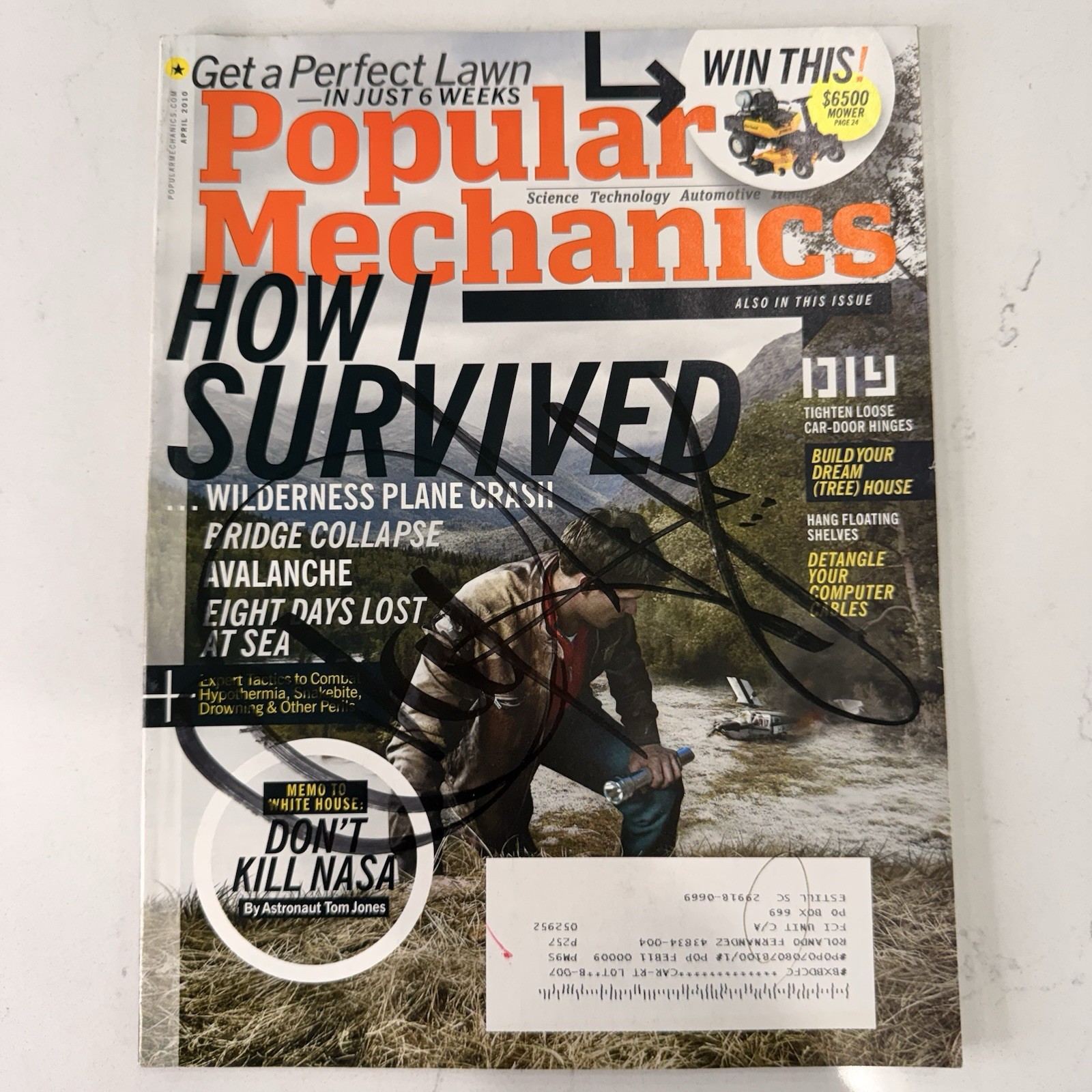 Popular Mechanics April 2010 How I Survived