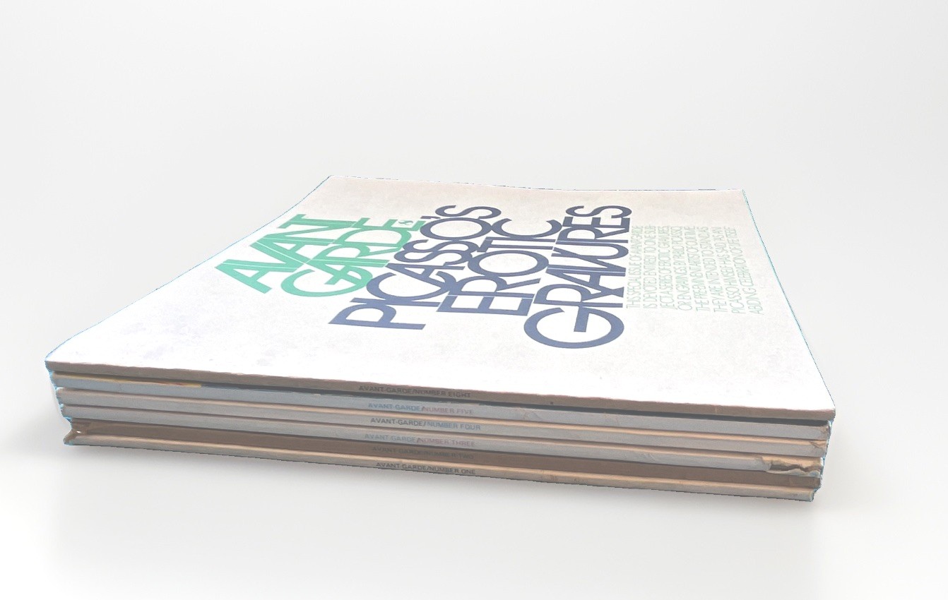 Avant Garde Magazine Issues #1, 2, 3, 4, 5 & 8 Illustrated Art