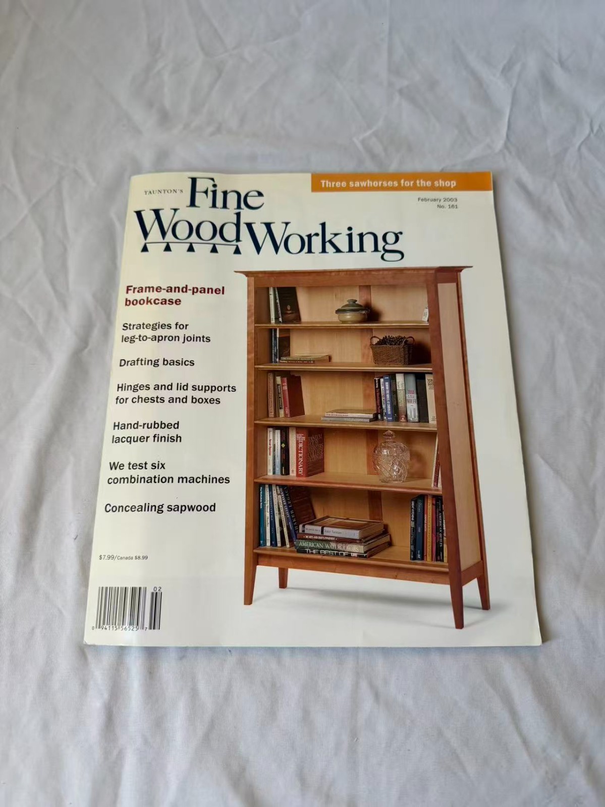 Fine Woodworking Magazine Feb 2003 No. 161 | Frame & Panel Bookcase