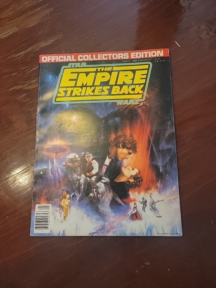 Official Collectors Edition Star Wars The Empire Strikes Back Magazine 1980