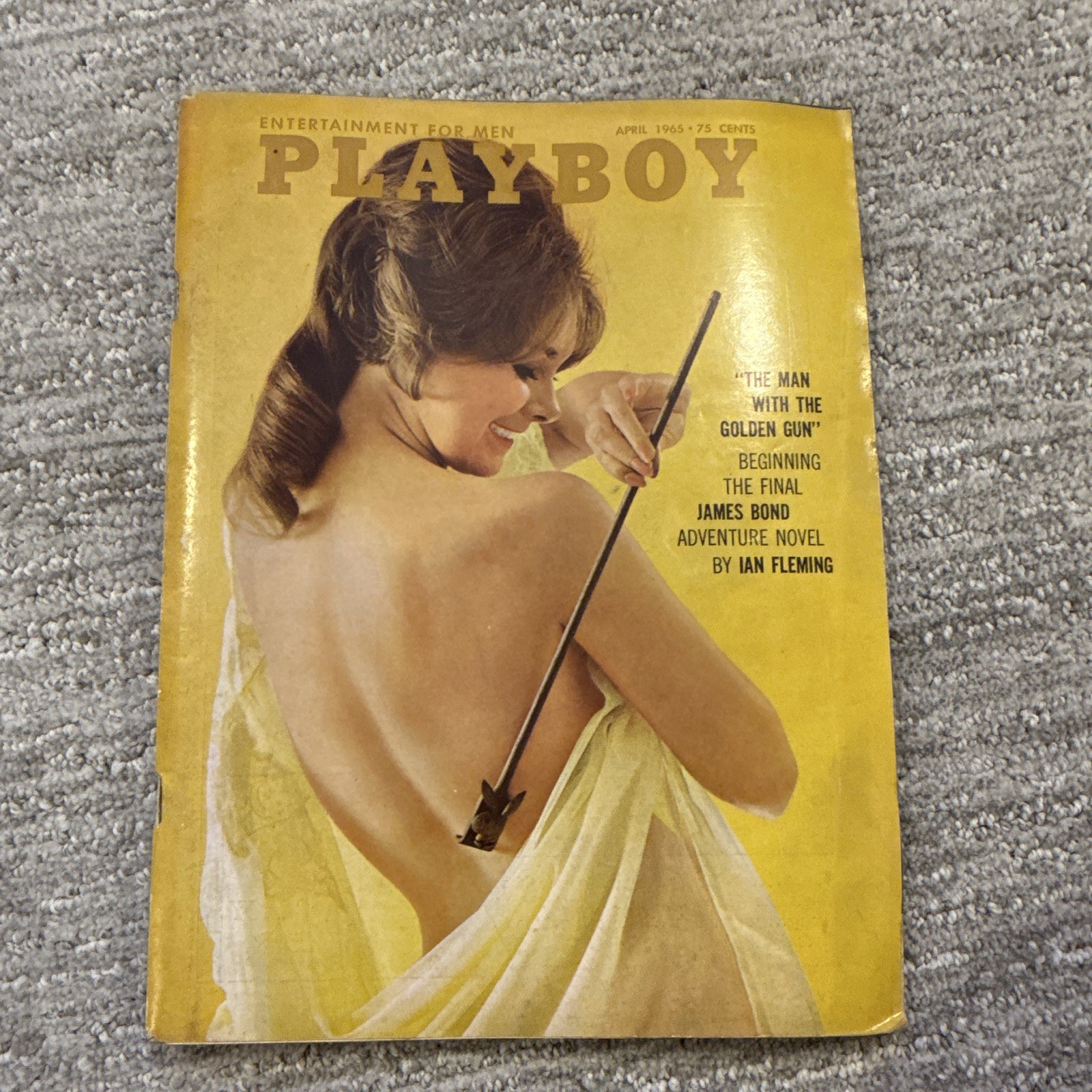 VTG April 1965 Playboy Magazine: Sue Williams Complete With Centerfold