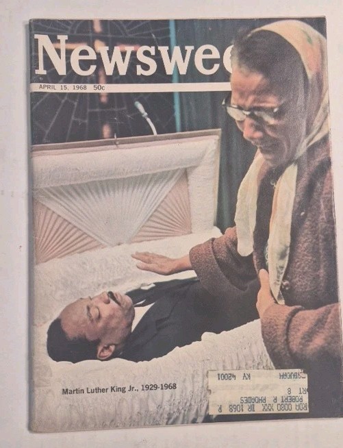 Newsweek Magazine April 15, 1968 The Assassination of Martin Luther King Jr. MLK