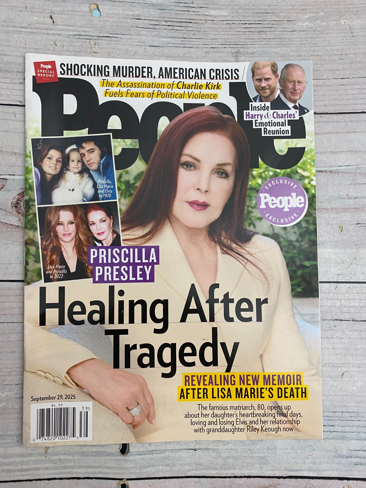 People Magazine September 29, 2025 Priscilla Presley Healing After Tragedy