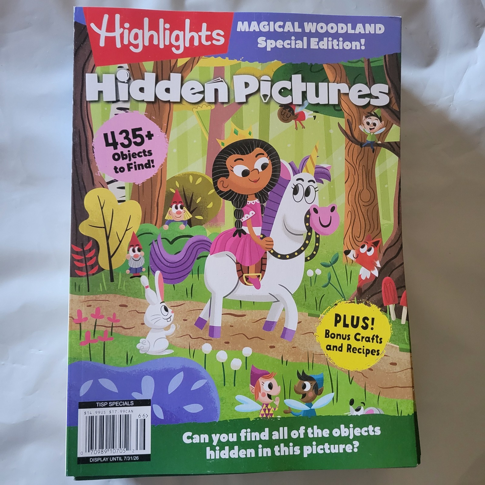 Hidden Pictures: Highlights Magazine 2026 ~ Magical Woodland Edition ~ Puzzles