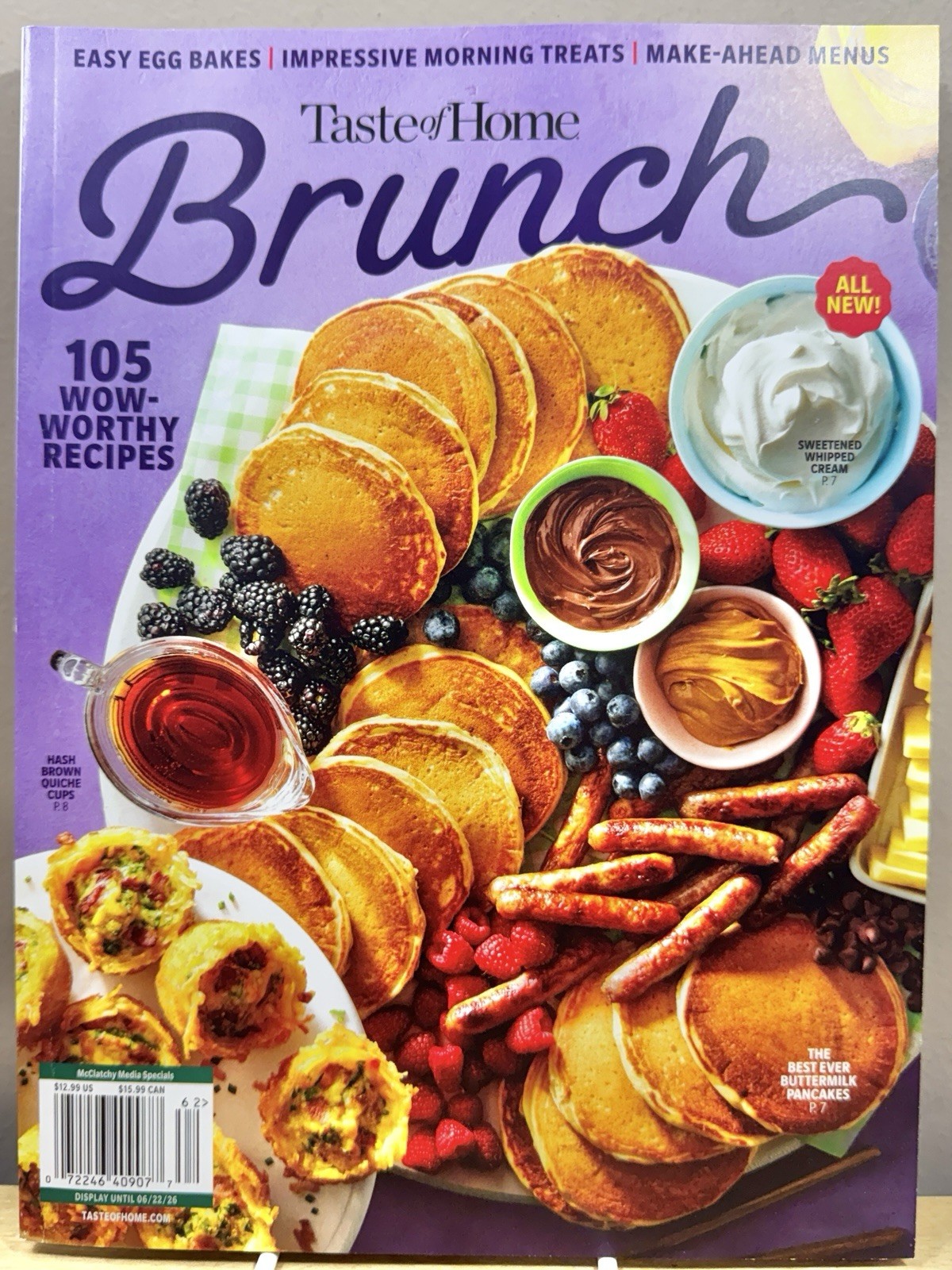 Taste of Home June 2026 Magazine Issue 62 Brunch worthy recipes