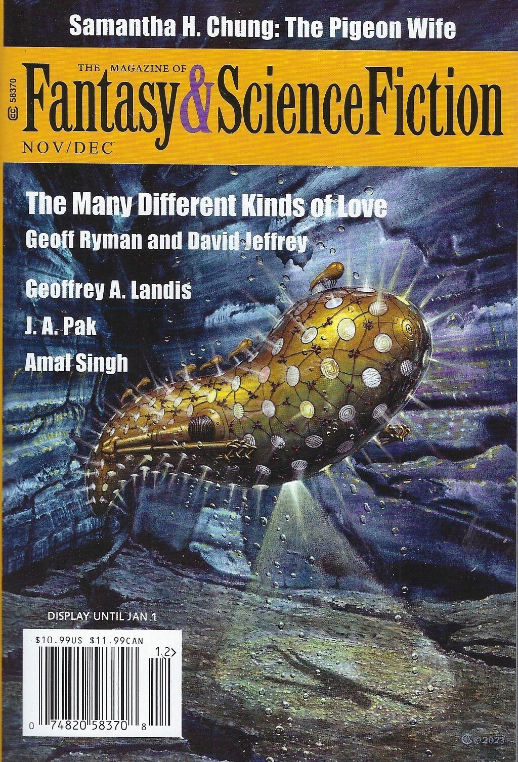 Fantasy & Science Fiction Book November / December 2024