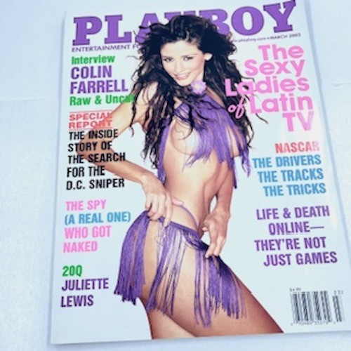 Playboy March 2003 Playmate Pennelope Jimenez, Juliette Lewis, Colin Farrell