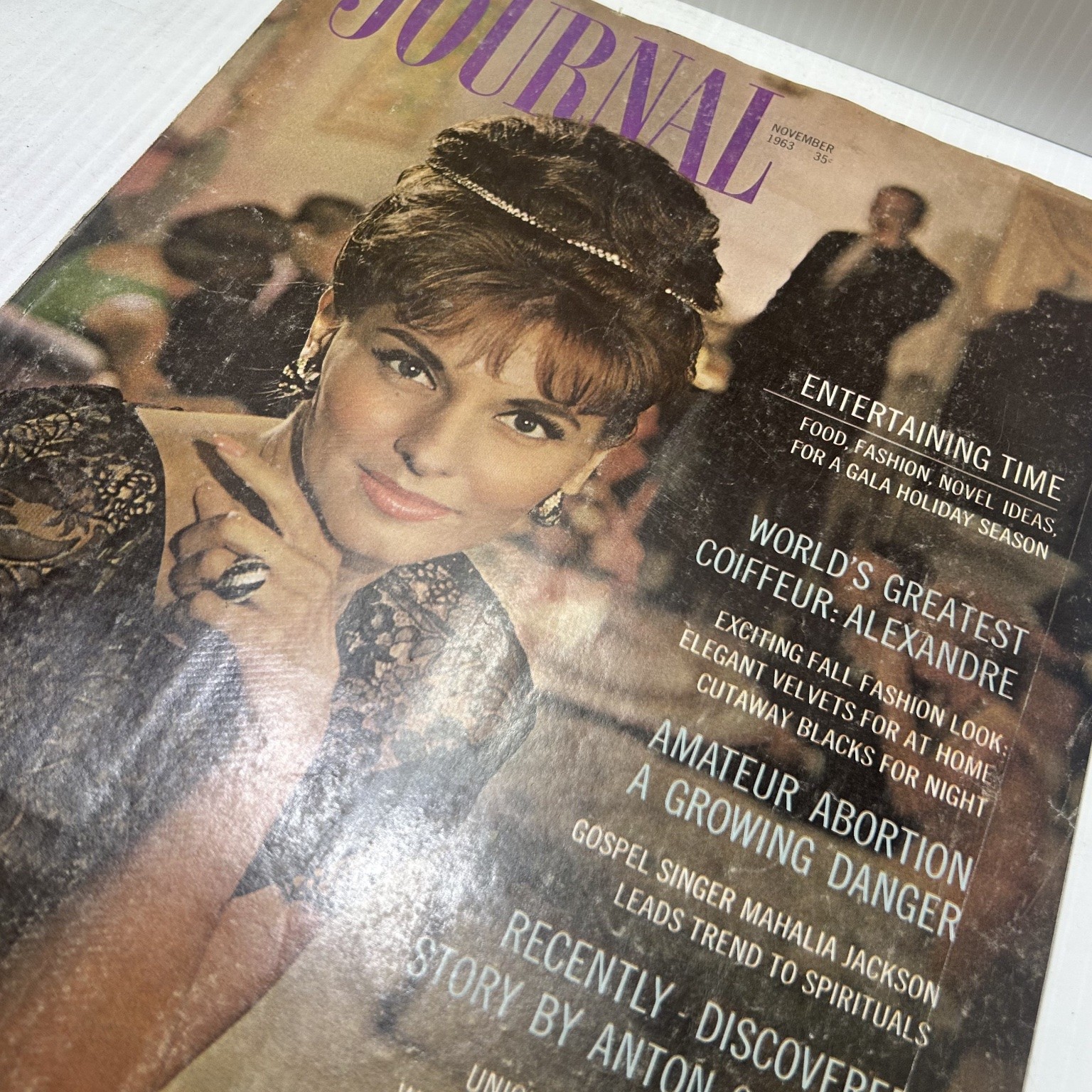 Ladies’ Home Journal November 1963 Magazine Entertaining Time Holiday Fashion
