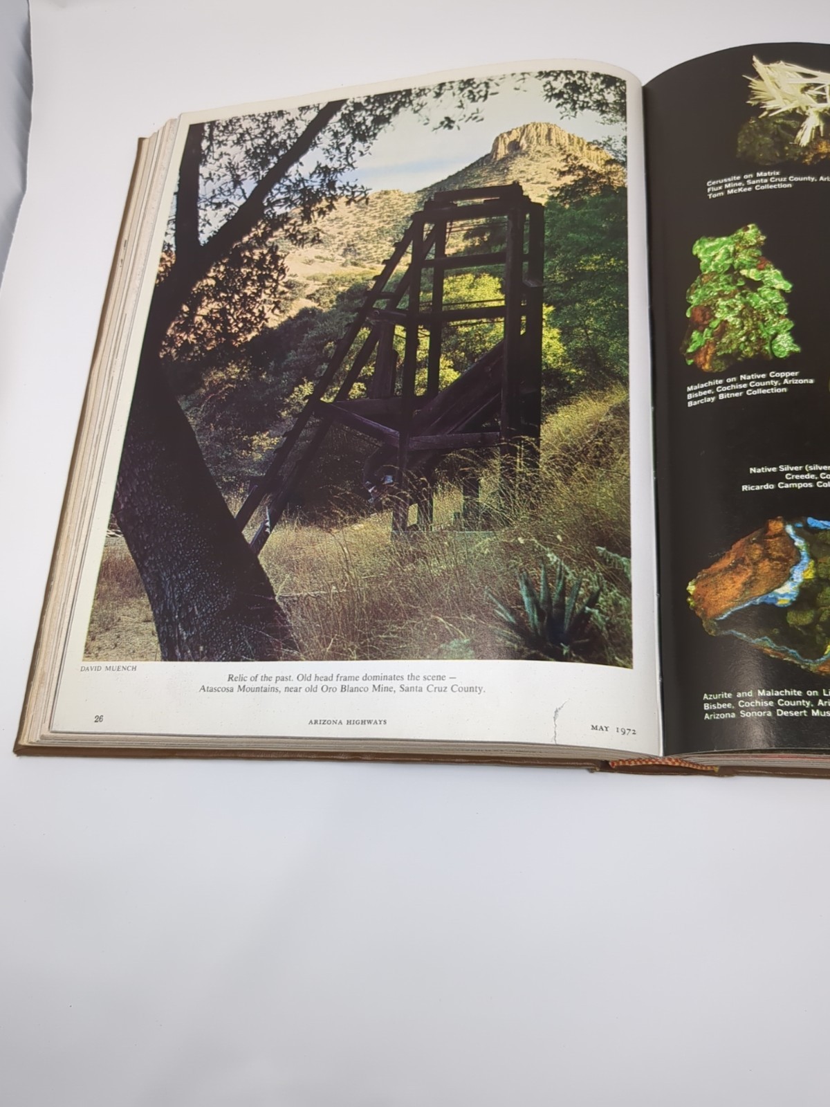 1972 Arizona Highways Magazine Complete 12 Issues Hardbound