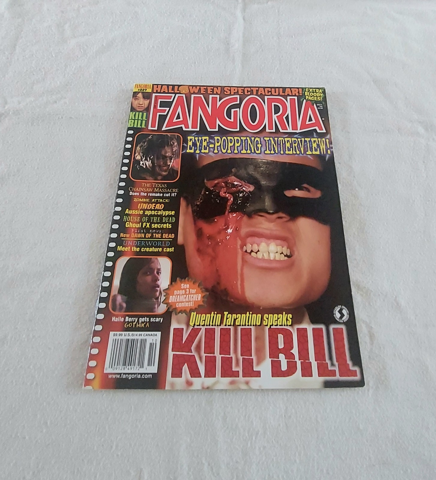 Fangoria Magazine Issue #227 October 2003 VG