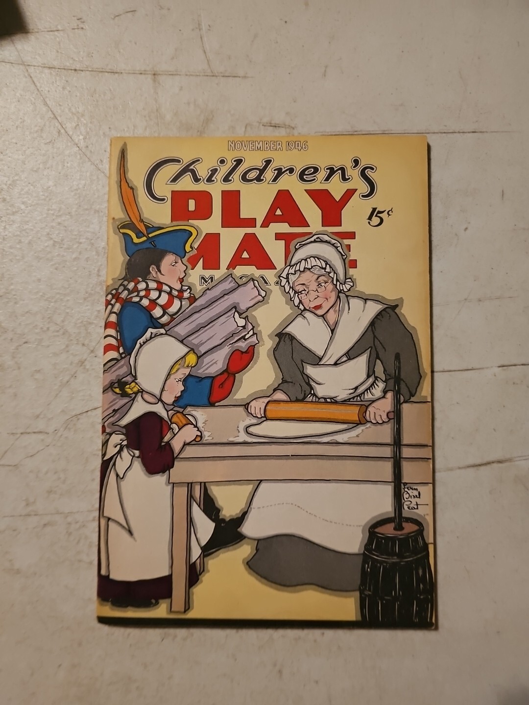 Children’s Play Mate Magazine November 1946. Thanksgiving