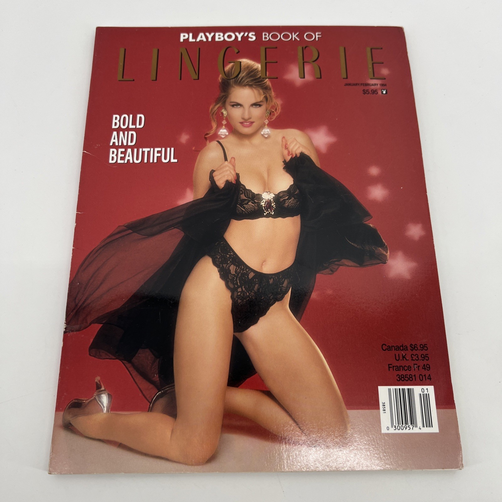 1994 Playboy’s Book of Lingerie January February Vintage Magazine Bold Beautiful